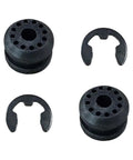 2 Pack Transfer Case Shift Linkage Bushings With E Clips Grommet Kit Replacement For OEM 68078975AA 68078974AA