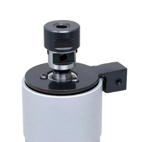 Pro Grade Self Reversing Tapping Head With JT6 Jacobs Taper For Drill Presses, Precise Depth Control Within 0.004 Inches, Chatter Free Clutch For Smooth Reversals, Radial Float Self Centering, Quarter Inch Capacity