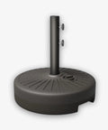 Beefy 22L Water Filled Patio Umbrella Base With Dual Locking Knobs Heavy Duty HDPE Stand All Weather Windsafe Support For 6 To 10 Ft Umbrellas