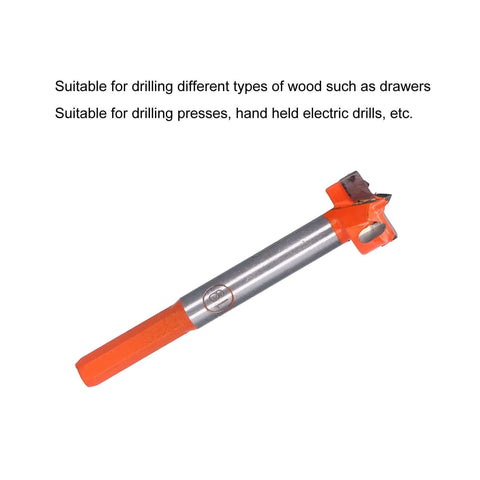 lvifloae 19mm carbide hinge drill bit with orange handle for wood veneer plywood and plastic