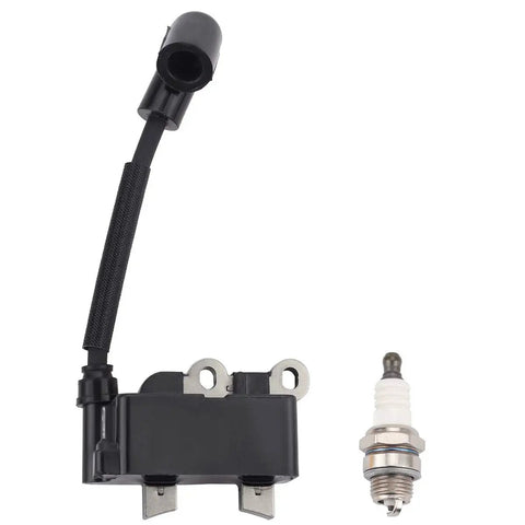Ignition Coil And Spark Plug Kit For 25cc To 25.4cc 2 Cycle String Trimmers And Brush Cutters Fits RY251PH RY252CS RY253SS RY254BC