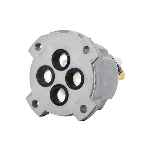 UltraMix Faucet Valve Cartridge Replacement For Hampton Bath And Shower Faucets, durable gray plastic cartridge close-up view