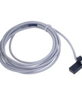 Proximity Switch For Air Pneumatic Cylinders With Wired Magnetic Reed Sensor Built To Last Heavy Duty Industrial Grade Proximity Detector Close To Switch For Precise Sensing In Machinery And Automation, grey cable sensor
