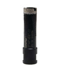 Diamond core drill bit for hard stone; 1 in (25 mm), laser-welded diamond hole saw with 5/8-11 thread