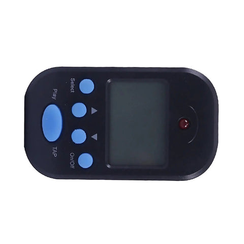Front view of Clip On Digital Metronome Pocket Beat Tool For Guitar Piano Violin And More Ultra Portable LCD Metronome