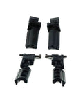 Sunroof Curtain Linkage Slider Blind Clips For Mercedes C Class W203 E Class W211 Replacement Parts A2038950105 A2038950205 A2118950105 A2118950205 OEM Compatible, black plastic clips