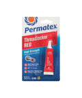 Red Heavy Duty Thread Locker For Automotive Fasteners 3/8 To 1 Inch, 0.20 Oz in retail packaging.