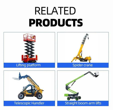 Bad Boy Telescopic Boom Lift with Hydraulic Mobile Aerial Work Platform Compact Yet Powerful High Reach Machine for Construction Sites with related lifting products.