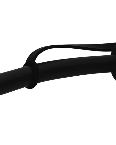 Close-up of Kickin Dust And Grime Outta Your Setup With This Plush Waterproof Silicone Cover Fits Tesla Nacs Ports on a black cable.