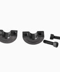 45 Steel Double Split Shaft Collar 1 Inch ID, One and Three Quarter Inch OD, One Half Inch Thick, Two Piece Clamping Collar