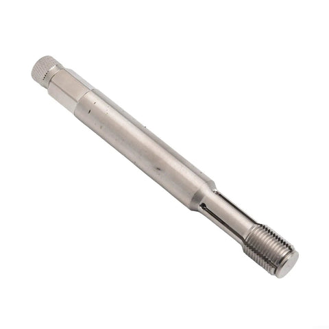 14mm Spark Plug Thread Repair Kit For Damaged Holes, Metal Thread Insert Tool, close-up view of metal rethreading tool