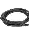 1 Inch Split Loom Tubing 20 Feet Black Flexible Wire Conduit Hose For Automotive Marine Hydraulic Wiring Protection
