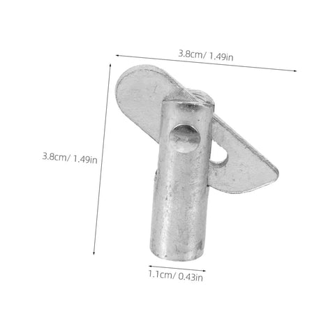 Rugged As Nails Scaffolding Locking Pins Made From Heavy Duty Steel Q235 Set Of Twenty Detachable Coupling Fasteners close-up view
