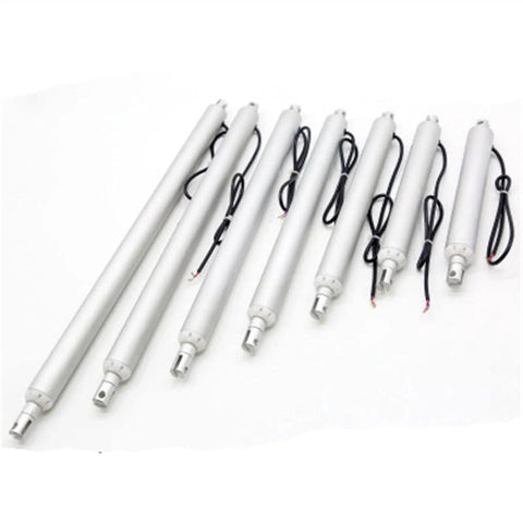 Heavy Duty 12V 24V Linear Actuator With 300N Push, multiple sizes, cables attached, DIY and automotive use