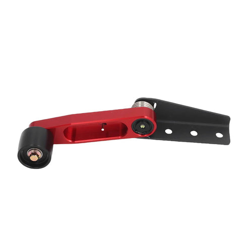 Badass Aluminum Alloy Motorcycle Belt Tensioner Roller Pulley Assembly Kit In Red With Dual Bearing Smooth Ride Upgrade Direct Fit Replacement For F3 RT Models Years 2014 To 2024 Guarantees Tight Tension And Rock Solid Performance On Your Bike, red aluminum