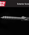 Heavy Duty Exterior Deck Screws For Pressure Treated Lumber Phillips Bugle Head Coarse Thread 1 1/4 In By 9 Gauge close up view