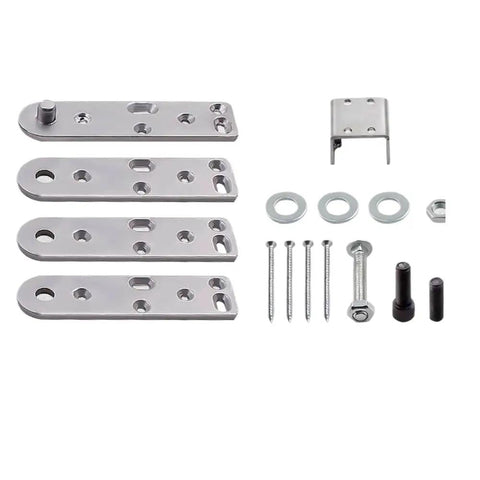 Concealed Bookcase Door Pivot Hinge Kit 500 Pound Capacity Heavy Duty Hidden Door Hardware for Home Library Office or Man Cave