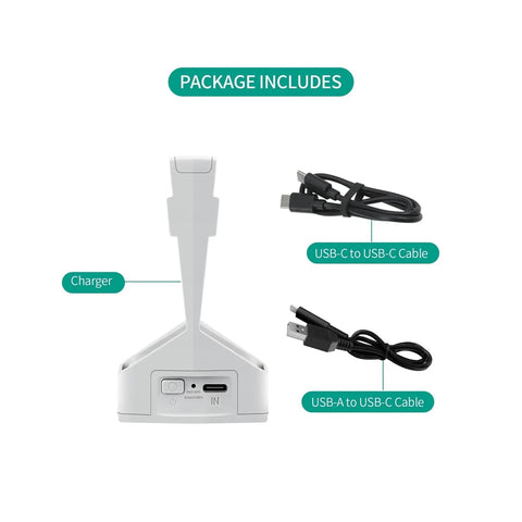 Two-Way Charging Hub For Flip Drones - Charge Up To Three Batteries In Sequence, cables included for portable power bank