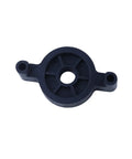 Heavy Duty 24V Height adjustable desk motor kit with manual control rubber part, round, black, for hydraulic lift systems.