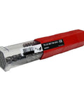 6-Piece Carbide Drill Bit Set With Solid Carbide Head For Less Wear And Insane Precision in clear plastic and red case