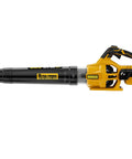 Cordless Leaf Blower With 600 CFM And 125 MPH Turbo Boost Compatible With Dewalt 20V Max Batteries, yellow and black design