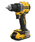 No Fuss Hella Slick 20V Max Brushless Cordless Drill Driver Kit With Compact Atomic Frame And One Half Inch Chuck Including 2Ah Lithium Ion Battery. Compact 20V drill with brushless motor and half-inch chuck.