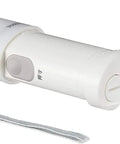 Portable Travel Washlet With Warm Water, White, bidet seat attachment, two wash modes, easy push button control, compact design