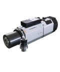 Real Deal Heavy Duty Cnc Router Spindle Motor Featuring 12Kw Three Phase Power with automated tool changer and 24000Rpm air cooled design.