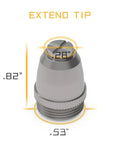 Plasma Cutter Torch Consumables Kit extend tip dimensions for AG-60 AG-60P SG-55 WSD-60 TL-CUT-50