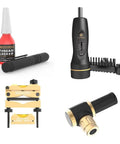 All In One Scope Mounting Kit With Laser Bore Sighter, Reticle Leveling System and Fat Wrench components including thread locker