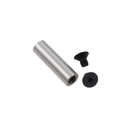 Knife Handle Bolts And Screws Kit For DIY Knives Making Alloy Steel Flat Head Rivets Knife Scale Fasteners Durable Nut And Washer Set 10Pcs Screws