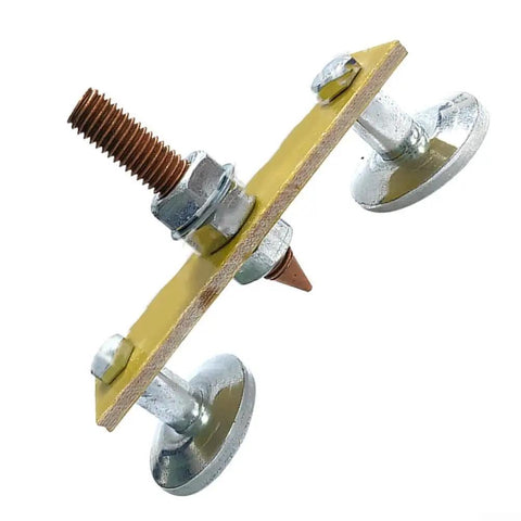 Heavy Duty Welding Ground Clamp With N35 Double Magnet Head delivers insane 30kg suction power for metal surfaces.