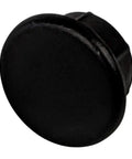 End cap detail of Sturdy Aluminum Handrail Kit For Indoor And Outdoor Stairs 3 Feet, Wall Mounted, Black Sand Finish