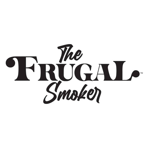 The Frugal Smoker logo on white background