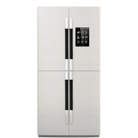 Fridge handle covers pack of 2 gray 16 by 4 inches keep handles clean from fingerprints water stains and messes on refrigerator.