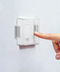 Dustproof Plastic Push Button Switch Cover for Industrial Control Panels and Outdoor Equipment Protective Button Guard Shield for Emergency Stop Start Button and Push Switch Guards, clear plastic wall-mounted