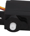 Close-up of Lightning Fast 5G Micro RC Servo Motor For Axial SCX24 showcasing housing and output shaft design.