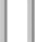 Molded Classic Wainscot Wall Panel, 8 In W X 16 In H, Factory Primed White, decorative frame style in lightweight polyurethane.