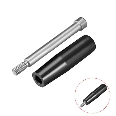 Badass Revolving Handwheel Machine Handle With M10 Male Threaded Stem For Milling Lathe And Grinder Rig Shop Essential Tight Grip Control Knobs Solid Build