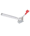 Beefy Pro Grade Heavy Duty Horizontal Toggle Clamp With 280 Kg Holding Capacity, 88 Degree Handle Opening And 96 Degree Bar Opening, 370g Lightweight Metal And Plastic Construction, red handle