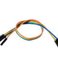 Rainbow colored jumper wires for PN532 NFC RFID Module V3 Kit With I2C SPI And High Speed UART HSU Built In PCB Antenna Delivers 4