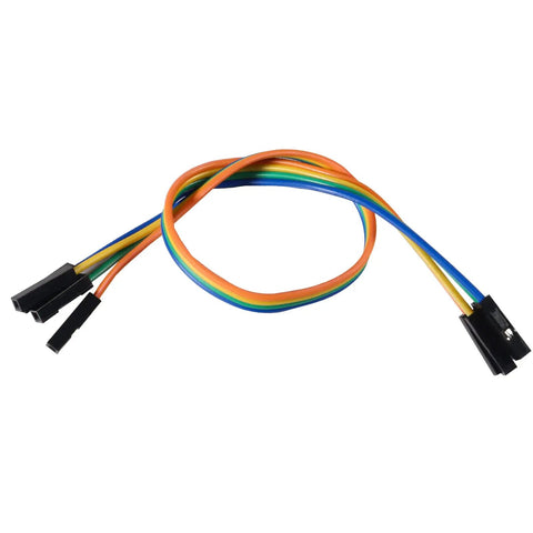 Rainbow colored jumper wires for PN532 NFC RFID Module V3 Kit With I2C SPI And High Speed UART HSU Built In PCB Antenna Delivers 4