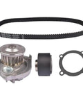 High Performance Engine Timing Belt Kit And Water Pump Set Upgrade To Save Green Cash Keeping Your Dodge Dart Or Chrysler 500 Beast Running Like New From 2012 To 2017 On 1 Point 4 Liter Motor Replacement Part 4893386AA For DIY Owners. timing belt, water pump, pulley and gasket kit for Dodge Dart 1.4L