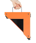 Heavy Duty Furniture Dolly Set Of 4 For Moving Appliances And Heavy Gear With Triangular Steel Frame and Smooth Polyurethane Wheels.