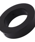Aluminum 76mm To 50mm Stereo Microscope Camera Adapter Ring For 120X 180X 300X Monocular C Mount Lens Video Microscope Converter black aluminum ring