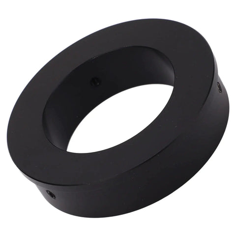 Aluminum 76mm To 50mm Stereo Microscope Camera Adapter Ring For 120X 180X 300X Monocular C Mount Lens Video Microscope Converter black aluminum ring