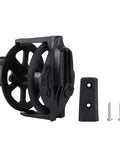 Split Type Wire Reel For Your Spearfishing Gun With Foldable Handle Underwater Speargun Reel Built From Lightweight Nylon No Fuss Disassembly Base Fits Wooden Body Guns Includes Base And Screws