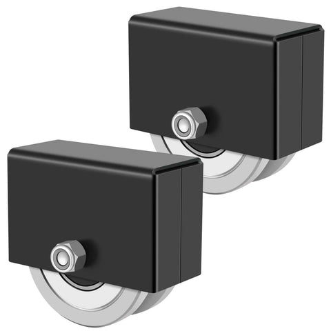 Wheel Box Gate Heavy-Duty Gate Wheel Set 4-Inch V-Groove