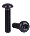 Titanium Water Bottle Cage Bolts Torx M5x20mm Set Of 10 Black Gr5 Bike Screws for secure cage mounts