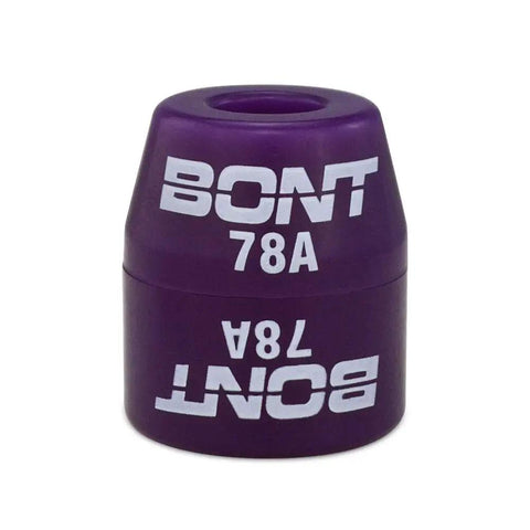 Replacement Top Cone Cushions And Bottom Barrel Cushions 8 Piece Set For Quad Roller Skate Derby Plates Made In USA Purple 78A